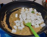 A picture of step 7 of Shahi Paneer.