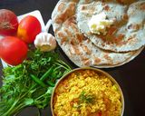 A picture of step 5 of Paneer Bhurji.