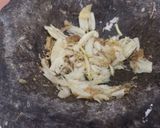 A picture of step 1 of Kerala Tuna Masala.