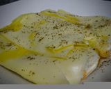 Foto del paso 2 de la receta: Mozzarella sin carroza con atún bañada en crema de tomate casera