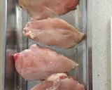 A picture of step 1 of Smothered or Hunter’s Chicken.