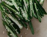 Foto langkah ke 1 dari resep Sayur tempe tuna cabe ijo (kothok).
