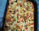 صورة لخطوة 6 من وصفة بيتزا أنواع بعجينة العشر دقائق 🍕