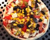डबल लेअर चीज़ी पिज़्ज़ा (double layer cheese pizza recipe in Hindi) रेसिपी चरण 5 फोटो