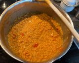 Vöröslencse dahl recept fázis 3 fotója