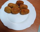 Foto del paso 5 de la receta Croquetas de maíz, atún y huevo duro