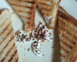 A picture of step 5 of Mayo sandwich.