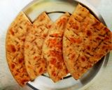 A picture of step 4 of Sweet godi roti.