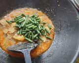 Foto langkah ke 3 dari resep Tumis Kuah Santan Tahu dan Kacang Panjang.