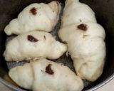 A picture of step 7 of Croissants with chocolate spread 🥐🥐🍫.