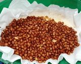 A picture of step 8 of Fried peanuts#easy snacks.