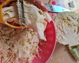 Foto del paso 1 de la receta: Chucrut o repollo blanco fermentado 🇩🇪 Sauerkraut (col agria) ♥ Probióticos 🇩🇪 Alemania