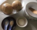 รูปขั้นตอนการทำที่ 1 ของ วุ้นมะพร้าวเผาน้ำหอม