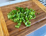 Une image de l'étape 5 de Riz aux chorizos, aubergine et poivron.