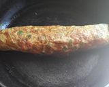 Foto langkah ke 4 dari resep Omelet Sayuran (Telur Gulung Sayuran).