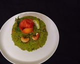 A picture of step 5 of Mint pulao.