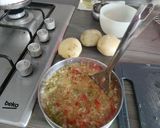 A picture of step 7 of Bread And Gravy (Pav Bhaji).