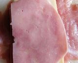 Une image de l'étape 2 de Cordon bleu au fromage à raclette.