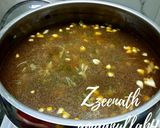 A picture of step 2 of Sweet Corn and Spring Onion Soup.