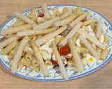 Foto del paso 9 de la receta: Ensalada de pasta con queso feta, tomates cherry y espárragos blancos 😋😋😜