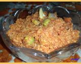 A picture of step 14 of Gajar Halwa with Gajar-Paneer Roll.