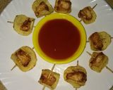 A picture of step 3 of Butterfly chicken.