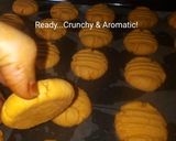 A picture of step 4 of Custard Cookies #mykidsfavouritedish.
