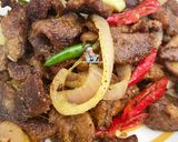 Gambar langkah 4 resipi Daging Goreng Kunyit Noxxa.