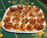 Une image de l'étape 10 de Feuilletés coeurs jambon, tomates,moutarde aux épices espagnoles.