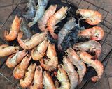รูปขั้นตอนการทำที่ 2 ของ “กุ้งเผา”
