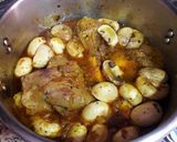 Foto del paso 23 de la receta: Codillo de cordero con baharati, kabsa y champiñones