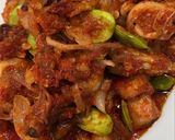 Foto langkah ke 5 dari resep Sambal Cumi Asin Pete.