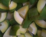 A picture of step 1 of Mango pickle.