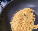 A picture of step 1 of Dal Rice Sweet Khichudi.