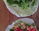 Une image de l'étape 3 de 🌯🥑 Wraps Gourmands au Poulet, guacamole & Fromage Frais à l’Ail.