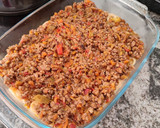 Foto del paso 6 de la receta: 💜 Falsa lasaña de espaguetis con bechamel especial (s/ lactosa)