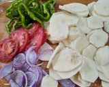 Une image de l'étape 1 de Gratin de pommes de terre.