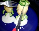 A picture of step 2 of Lava potato.