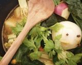 Une image de l'étape 3 de Soupe au 10 légumes vegan soupe.