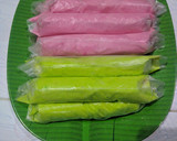 Foto langkah ke 2 dari resep Kue janda/pisang lapis singkong.