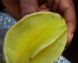 A picture of step 1 of Carambol Pickle.