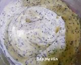 Hình bước làm 4 của món Bánh mì mè đen Hàn Quốc nướng nồi chiên không dầu