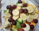 A picture of step 2 of Fruit salsa.