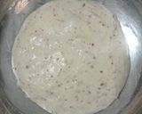 Foto langkah ke 7 dari resep Flaxseeds Ubi Ungu Swirl Sourdough Bread.