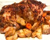 A picture of step 6 of Stuffed chicken recipe. #onerecipeonetree.