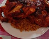 A picture of step 2 of Chicken chargah spicy.