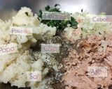 Foto del paso 1 de la receta: Croquetas de atún y espinaca