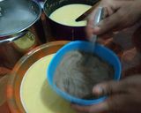Foto langkah ke 5 dari resep Puding custrad lapis caramel.