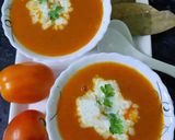 झटपट टोमेटो सूप (Jhatpat tomato soup recipe in Hindi) रेसिपी चरण 6 फोटो
