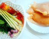 Hình bước làm 1 của món Khô gà